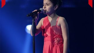 ميرنا حنا - موال البارحة بالحلم - Let It Go - مرحلة الصوت وبس - MBCTheVoiceKids