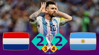 Netherlands vs Argentina [2-2], World Cup 2022 Quarter-Final - MATCH REVIEW