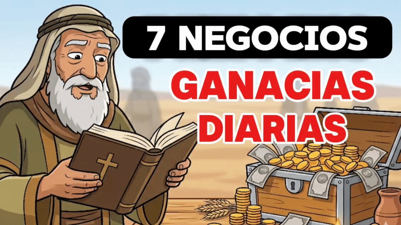 7 NEGOCIOS Aburridos que Dan Dinero DIARIAMENTE (SEGUN LA BIBLIA)