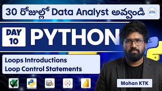 Day 10: Python for Data Analytics Series | Become a Data Analyst in 30 Days by Mohan KTK