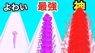 ヘビを育てたらすべてをまるのみする巨大生物になった【 Colorful Snake 】 screenshot 5
