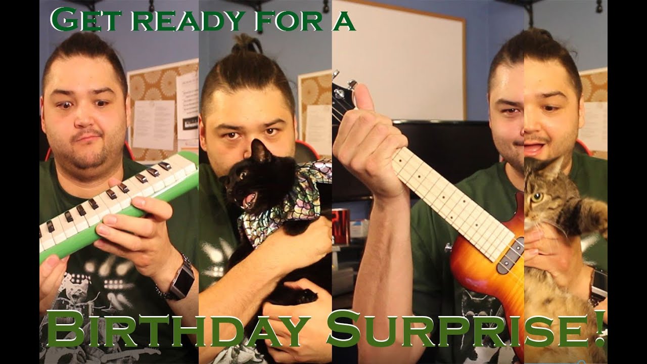 Get ready for a birthday surprise YouTube