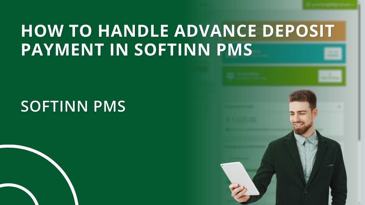 How to Handle Advance Deposit Payment in Softinn PMS (Hotel PMS) YouTube