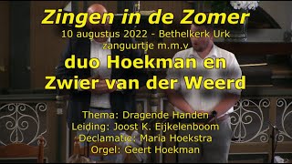 zanguurtje m.m.v duo Hoekman en Zwier van der Weerd