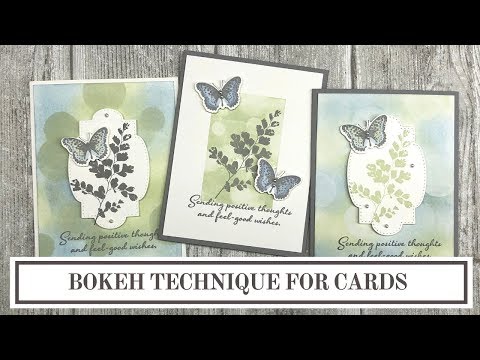 3 Ways to Use the Bokeh Technique on Cards