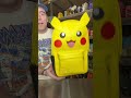 Pedersen yes it is bigger!! A new full size leather backpack has hit our shop!! #pokemon #pikachu