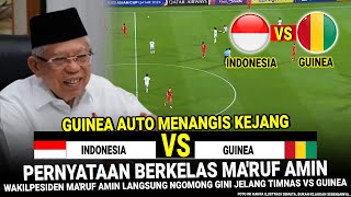 🔴 PERNYATAAN GILA MA'RUF AMIN !! Jelang Timnas indonesia vs Guinea di Play-off Olimpiadde Paris 2024