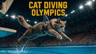 Cat Diving Olympics