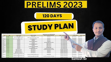 120 DAYS DAILY TIMETABLE FOR PRELIMS 2023#cseprelims #prelims2023