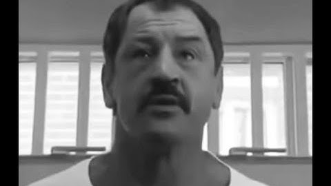 Paul Sykes at Large Trailer (Raging Bull style)