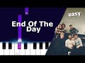 One Direction - End Of The Day  ~  EASY PIANO TUTORIAL