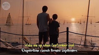 Green Day - Wake me up when September ends(Sub Español + Lyrics) chords