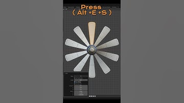 Blender Secret: Circular Array Like a Pro — 60 Seconds! #blender #shorts #diy #propeller #aircrafts