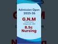 Begin Your Nursing Journey Admission Open 2025 26 For GNM B Sc Nursing At R G Group Of Education