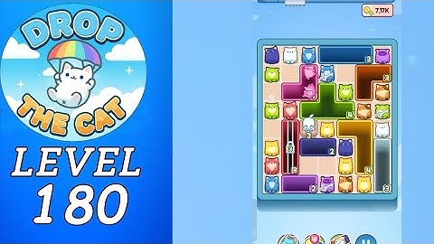 Drop The Cat Level 180 Walkthrough