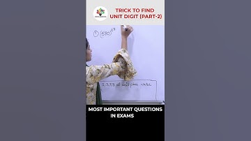 Easiest Trick to find Unit Digit (Part-3) 😮🔥 #shorts #maths #tipsandtricks #youtubeshorts #tricks