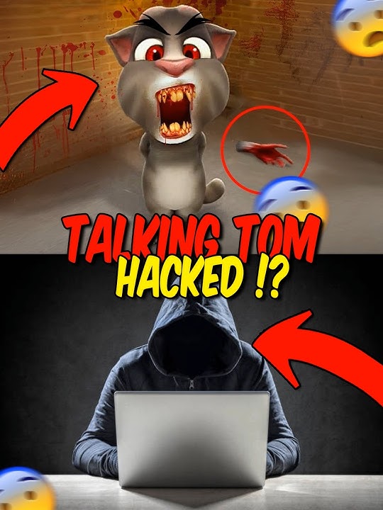 Talking Tom hacked 😱⁉️ #shorts #ytshorts #doraemon