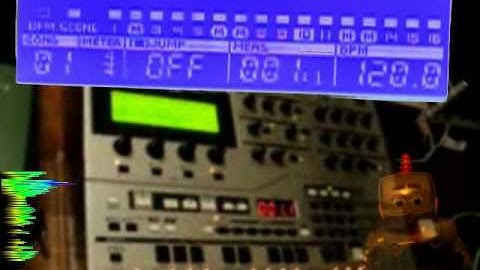 RS7000 Tutorial Chain Mutes to Song Ghost Robot Dance