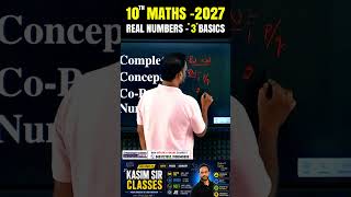 Real Numbers One Shot Revision Telugu 🎯! #10thMaths #RealNumbers #SSCMaths #CBSEMaths #kasimsir