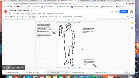 Google Drawing Collaboration Overview