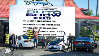 Autoshow 2021 Results Honda City Modified Honda Civic Gta 5 Leon Gaming