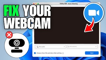 How To Fix Webcam Not Working In Zoom Meeting