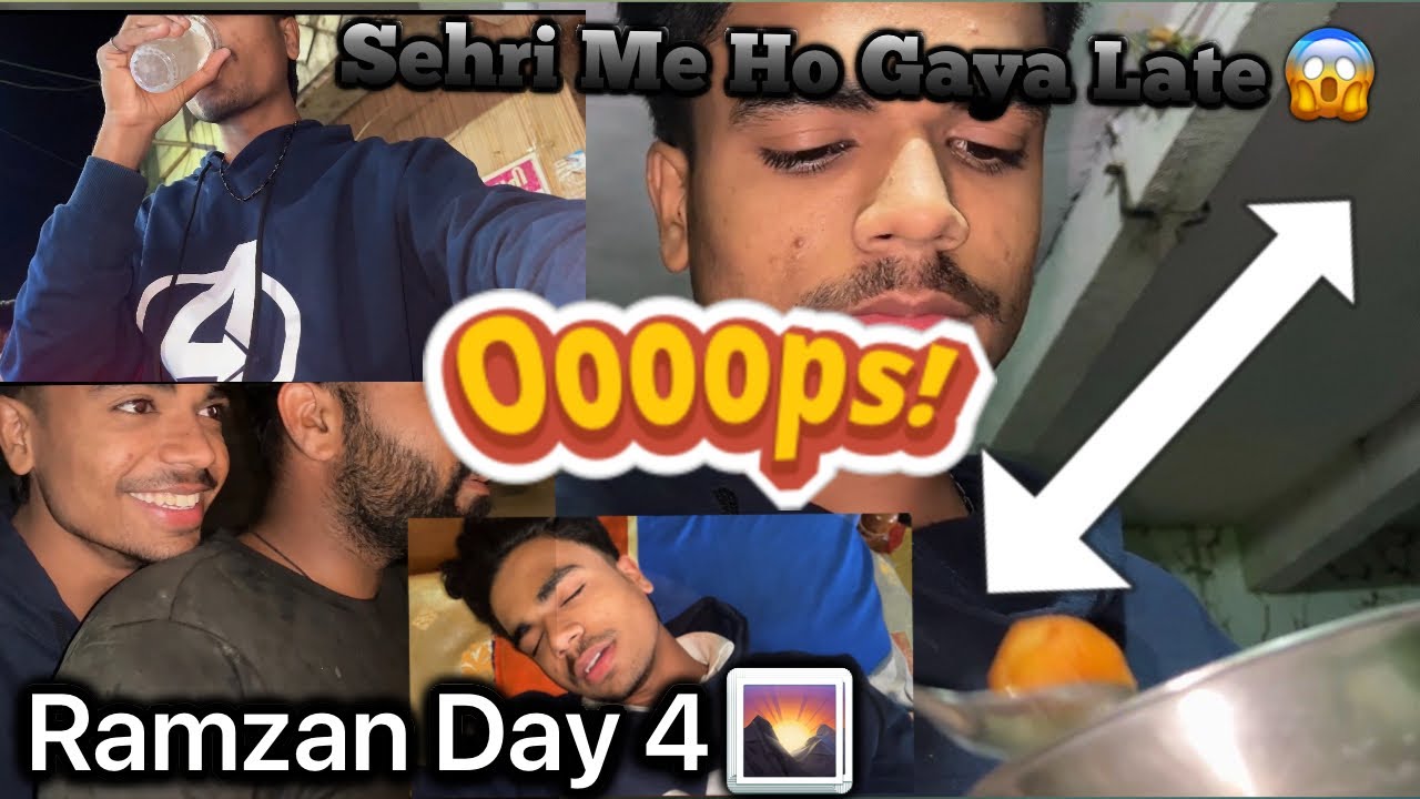 Sehri Me Ho Gaya Late ? 😱 Ramzan Day 4 Daily Vlogs |||| Ramzan 