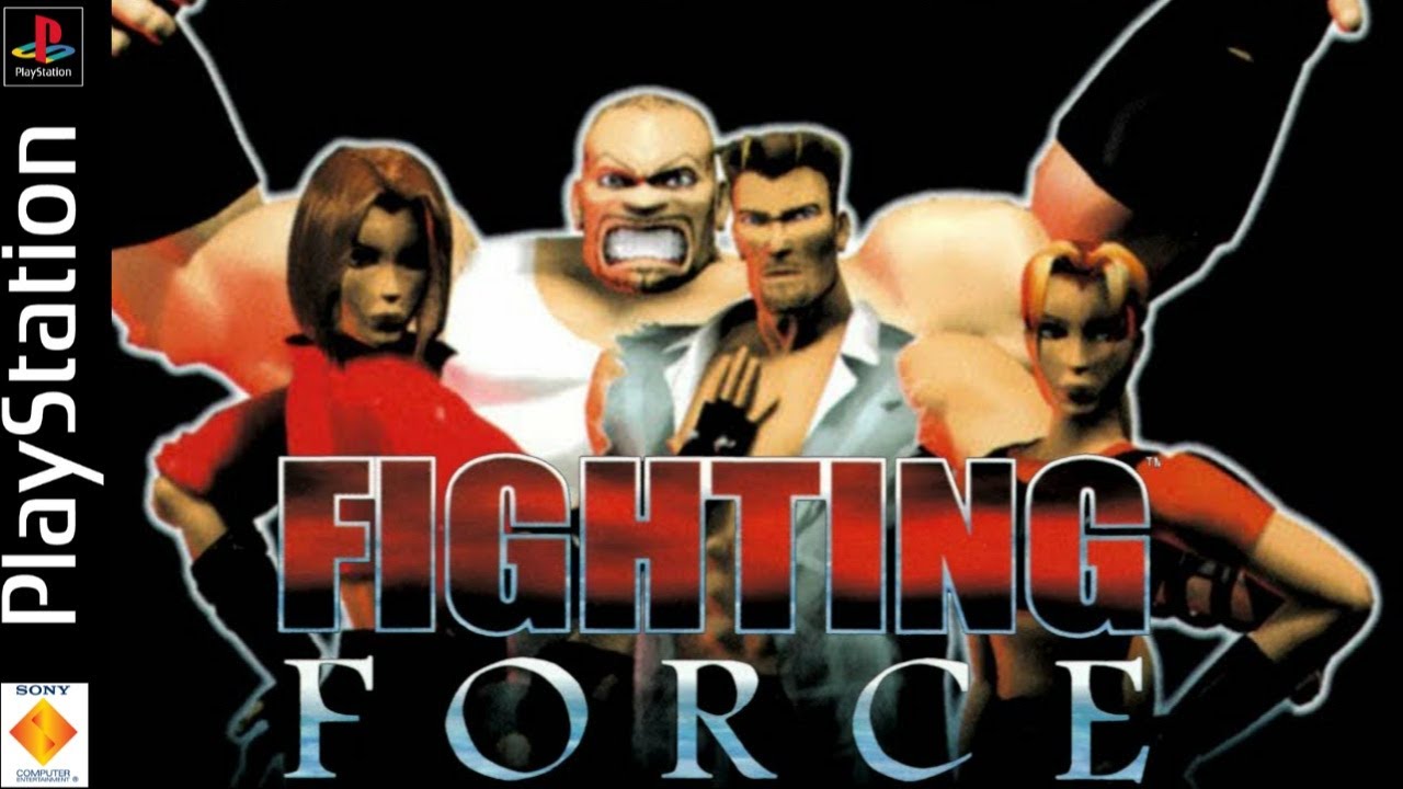 Fighting Force 2 (PS1) chip (for PS1, PS2 with chip installed