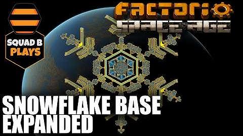 How to Expand our Existing Aquilo Orbital Snowflake Base in Factorio Space Age