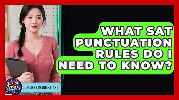 What SAT Punctuation Rules Do I Need To Know? - Junior Year Jumpstart
