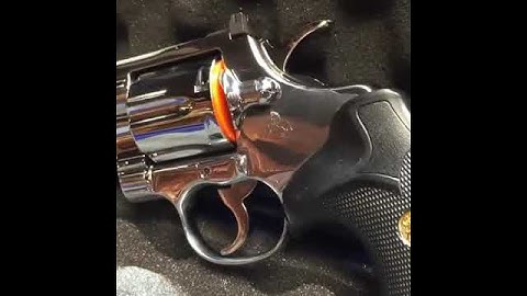 .357 Colt Python Bright Stainless Restoration