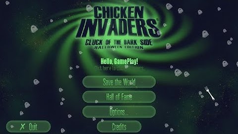 Chicken Invaders 5 - Halloween Edition (Full Game)