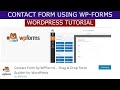How to add contact form using WPforms in Wordpress | wpforms tutorial