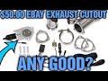 $50.00 EBAY EXHAUST CUT OUT INSTALL ON RAM R/T