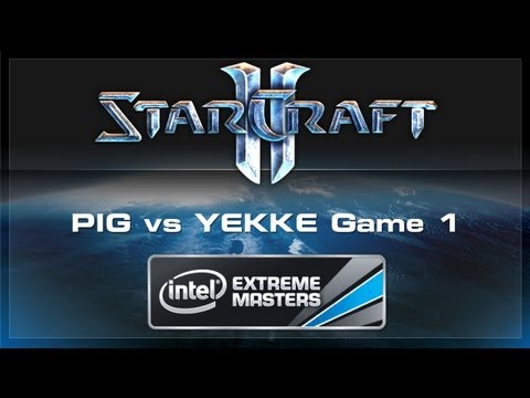 Pig vs Yekke Game 1 SC2 IEM Singapore Day 2