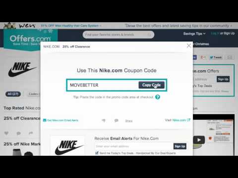 Nike Coupon Code 2014 – Saving Money with Offers.com