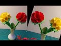 Bunga dari kertas origami || Flowers from origami paper DIY