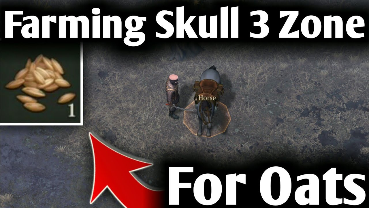 Grim Soul Survival: Farming Oats on Skull 3 Zone🔥 Update 1.3.0🔥 (Vid83)