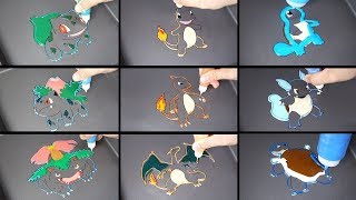 Pokemon pancake art - starter 1 generation, pikachu, eevee, nintendo
switch