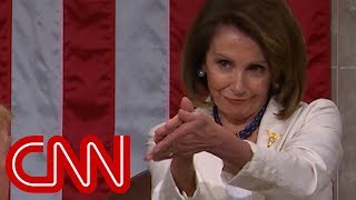 Nancy Pelosi's clapback steals Trump's show