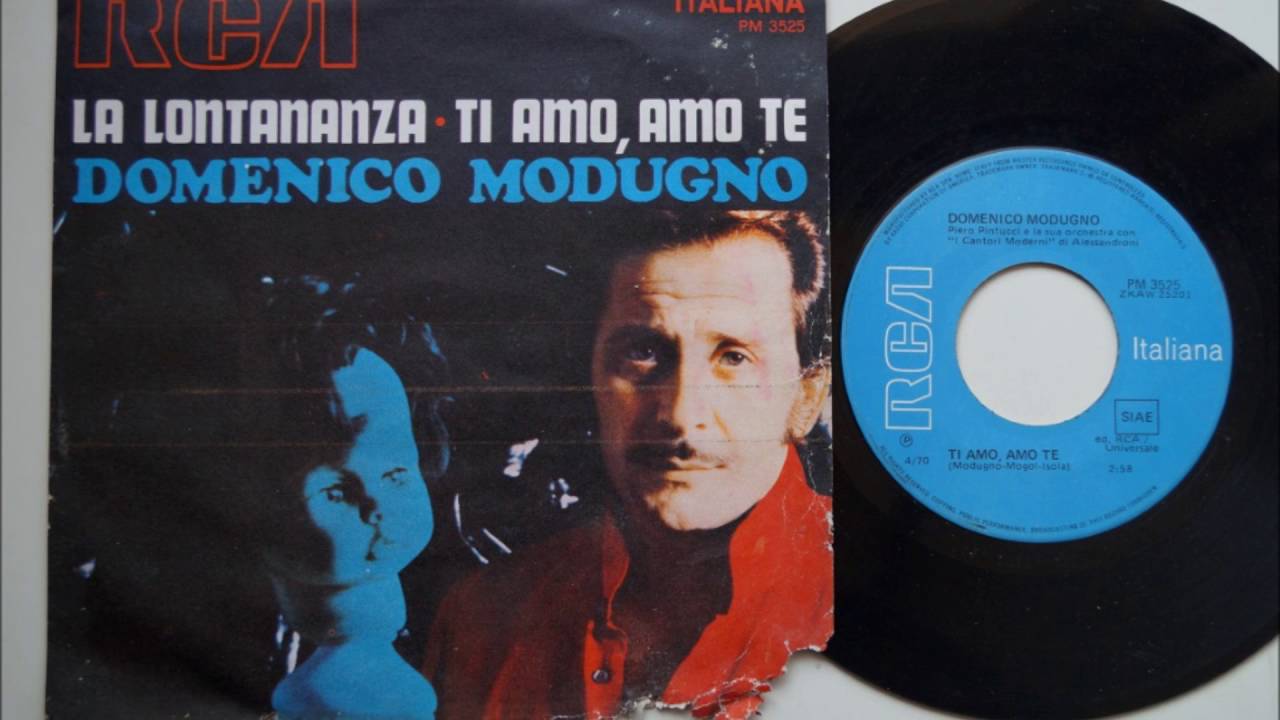 Domenico Modugno - La lontananza 1970 - YouTube