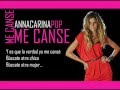 Anna Carina - Me cansé (Video y audio Full HD)