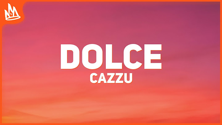 Cazzu - DOLCE [Letra]