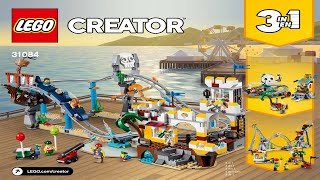 LEGO instructions - Creator - 31084 - Pirate Roller Coaster