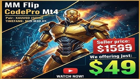 MM Flip CodePro MT4 EA – XAUUSD Gold Flip Strategy with Smart Risk Management