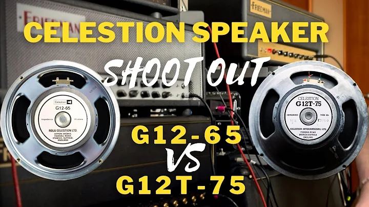 Celestion speaker SHOOTOUT  G12-65 vs G12T-75