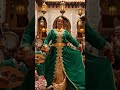 The breathtaking elegance of Royal Green Moroccan Caftan