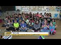 Kevin visits blair moody elementary in taylor