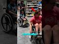 He couldn't believe he did it #wholesome #dad #wheelchair #shorts