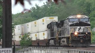 NS 4399 Leads an Intermodal w/ Awesome K5LA at Glen Osborne, PA